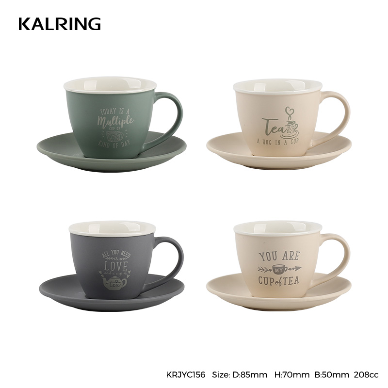 New bone china tableware cup with saucer gift mug coffee mug for wholesale